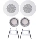 SPECO - G86KITPR - 2 EACH OF: G86TG SPEAKER, TS8 MOUNTING BRACKET, STH8 BACKCAN
