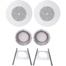 SPECO - G86KITPRC - 2 EACH OF: G86TCG SPEAKER, TS8 MOUNTING BRACKET, STH8 BACKCAN
