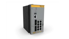 Hanwha - AT-IE340-12GP-980 - AT Industrial rugged switch with 8 x Gigabit Ethernet 4x 1G SFP. PoE+ Total 240W (8/8 PoE at/af) *Power supply sold separately (NDAA and TAA compliant)