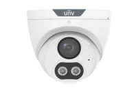 UNV - IPC3614SR-ADF40KMC-DL-H - UNV 4MP Dual Light Fixed Turret, 4.0mm, Built-in Mic & Speaker