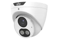 Uniview - IPC3615SE-ADF40KM-WL-I0 - 5MP ColorHunter Fixed Warm Light Turret Network Camera, 4.0mm