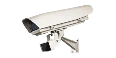 Hanwha - PNB-A9091RLPH - 4K Moderate Speed (up to 75MPH) LPR Box Camera Kit with Enclosure and IR, Licensed with Wisenet Road AI. Max. 4K resolution, 12-50 mm lens, H.265, H.264, MJPEG codec, WiseStream III, Includes PoE+ Camera enclosure with Wall m