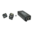 ACTi - PPOE-0101 - High PoE Injector IEEE 802.3at compliant, AC 100~240V, with universal connectors