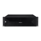 Hanwha - PRN-6400DB4-128TB - 8K NVR (Intel based), 128TB RAW, 64 channels, H.265, H.264, MJPEG, 16 fixed internal SATA HDDs (10TB max per HDD), RAID 5 & 6, ARB (Automatic Recovery Backup), 400 Mbps recording / up to 32 Mbps playback, Dual stream reco