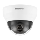Hanwha - QND-6022R1 - Wisenet Q network indoor dome camera, 2MP @ 30fps, 4.0mm fixed focal lens (87°), triple codec H.265/H.264/MJPEG with Wisestream II, 120dB WDR, IR LEDs range 65', defocus detection, hallway View, no audio in/out, built-in SD card