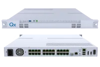 Qumulex - QXE510-12 - QxEnergy 510 - 1U rackmount gateway, 12TB -8 Ports PoE+. Up to 32 cameras or 64 total resources.