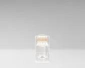 Jonard - RJ456AUS-100 - Unshielded RJ45 Passthrough Connector for CAT6A Cable, Pack of 100