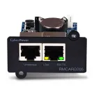 CYBERPOWER - RMCARD205TAA - Remotely manage, monitor and control UPS & ATS PDU with a web browser (HTTP/HTTPS) or NMS (SNMPv1/v3). Event notifications via email, SMMP traps, Syslog and user upgradeable firmware. Includes port for connecting Environme