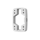 Hanwha - SBP-300BW1 - Wall Mount Base Compatible with wall mounts SBP-300WMW and SBP-300WMW1
 Table top mount for (TNO-7180RLP) Includes conduit hole 3/4" (19.1mm) (M25)
