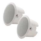 SPECO - SP6ECS - 6.5" In Ceiling Speaker with Back Box (Pair)