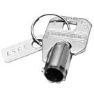 SECO-LARM - SS-090KN-3 - Extra pre-cut keys for SS-090 series and the SS-095 series key locks. Key #1303. Sold in multiples of 5 (price is for 1 pc).