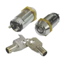 SECO-LARM - SS-095-1H3 - High-Security Tubular Key Lock. SPST, momentary-ON/shunt-OFF (spring loaded). Key #1303. Sold in multiples of 5 (price is for 1 pc).