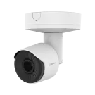Hanwha - TNO-C3032TRA - Wisenet T network AI Radiometric compact bullet camera (uncooled), 384 x 288 @ 8fps, ＜30mK (NETD), 9.7mm fixed focal lens (HFoV: 37.9°), Triple triple codec H.265/H.264/MJPEG with Wisestream II and WiseStream III (based on AI 