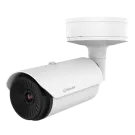 Hanwha - TNO-L3030T - Wisenet T network outdoor vandal thermal bullet camera (uncooled), 320 x 240 @ 8fps, 13.7mm fixed focal lens (16°), triple codec H.265/H.264/MJPEG with Wisestream II, built-in SD card slot (1x256GB), advanced video analytics and