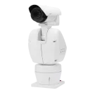 Hanwha - TNU-4051T - Wisenet T network outdoor thermal positioning camera (uncooled), 640x480 @ 30fps, 35mm fixed focal lens (17.2°), pan: 360° endless, Tilt: -90°~ 40°, triple codec H.265/H.264/MJPEG with Wisestream II, built-in SD card slot (1x256G