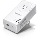 TRENDNET - TPL-423E - Powerline 1300 AV2 Adapter with Built-in Outlet