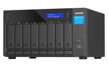 QNAP - TVS-h874X-i9-64G-US - QNAP Ultra-High Speed 8 Bay NAS. Intel Core i9 16C (8 Performance cores + 8 Efficient cores) /24T processor