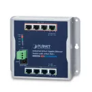 Planet - WGS-804HP - IP30 8-Port Gigabit Wall-mount Switch with 4-Port 802.3AT POE+ (-40 to 75 C)