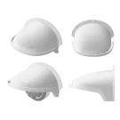 Speco - DSS2 - Universal Sun and Rain Shield for Turret and Dome Cameras