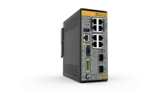 Hanwha - HV-IE220-10GHX-K90 - 8 x Gigabit Ethernet PoE++ 240W Industrial Rugged Switch 