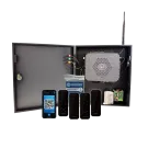 ZKTeco - ATL4D-Elite Kit - 4-Door Panel Kit with (4) VG10CKQLHF Readers and (25) Cards