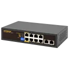 Seco-Larm - NS-508UT-GA - 8-Port Gigabit Unmanaged PoE+ Switch with AI