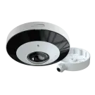 Speco - O12MDP4 - 12MP IP Indoor/Outdoor 360° Fisheye Camera with People and Vehicle Detection – Includes Junction Box