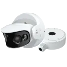 Speco - O8LMST1 - 8MP IP Multi-sensor 180° Wide-Angle Camera with White Light Intensifier® and Advanced Analytics