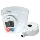 Speco - O8TDD2 - 8MP White Light Intensifier® AI Turret Camera with Audio/Visual Digital Deterrent®