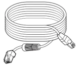 Hanwha - SCL-30 - Extension cable for remote head lens, 3m (9.84Ft), compatible with: PNM-9000QB, XNB-6002, SLA-T4680A, SLA-T4680VA, SLA-T2480A, SLA-T2480VA, SLA-T1080FA, SLA-T2880BA, SLA-T4680DA, SLA-T4680DSA