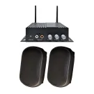 Speco - AACEK1B - a-live Kit with a-live Amplifier and 5' 8 Ohms Indoor/Outdoor Speakers