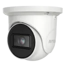 AVYCON - AVC-ELN81FT/2.8 - (NDAA) 4K (8.4MP) IP H.265 IR FD Turret, 20fps@3840x2160, True D&N (ICR), 2.8mm Fixed Lens, 2 Starlit IR LED's, 1 Audio, Built-in MIC, DC12V, PoE Built-in, Basic AI, White