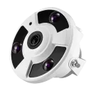 AVYCON - AVC-PT91FLT - 2.1MP, 360 Fisheye TVI Camera, 1.7mm Super Wide Angle Fixed Lens, 3 IR's, DC12V, Indoor Only