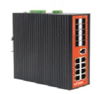 Wi-Tek - WI-MS318GF-I  - 8GE+10SFP Fiber L2 Managed Industrial Switch