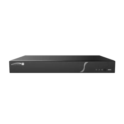 Speco - N4NRM2TB - 4 Channel 4K H.265 NVR with PoE and 1 SATA, NDAA, 2TB