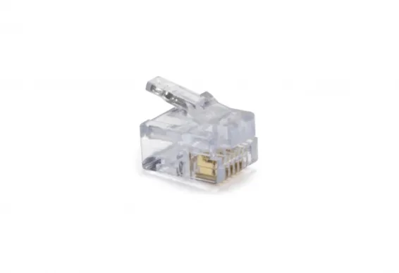 Platinum Tools - 100026B - EZ-RJ12/11 Connector. 100/Box.
