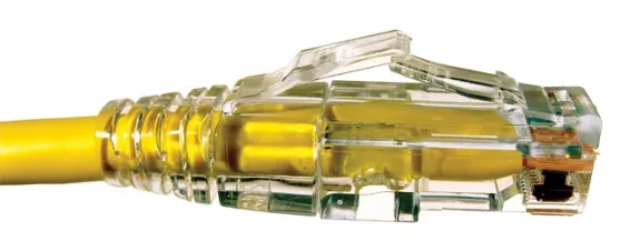 Platinum Tools - 105016 - EZ-RJ45 Cat6 Strain Relief, Clear. Pkg 500pc/Bag.