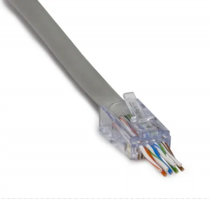 Platinum Tools - 105024 - ezEX44 Cat6 Connectors, Pkg 500/Bag