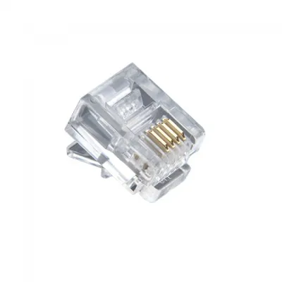 Platinum Tools - 106115 - RJ11 (6P4C), Round-Stranded. 500/Bag.