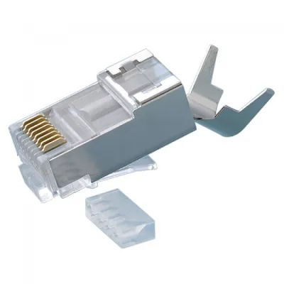 Platinum Tools - 106195 - Cat6A 10 GigShielded w/Liner, Round Stranded, 2 Prong. Pkg 100/Bag.