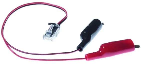Platinum Tools - T125C - Toner Cable, RJ45 to Alligator Clamshell