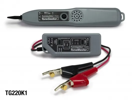 Platinum Tools - TG210K1 - ToneMaster and ToneSeeker Kit, Alligator Clips