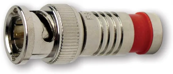 Platinum Tools - 18038 - BNC RG6 Compression, Nickel Pl. Pkg 25pc/Bag.