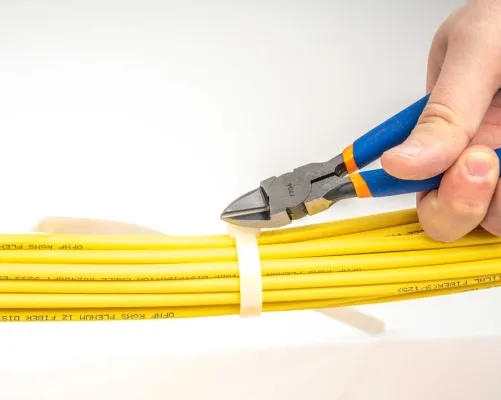 Jonard Tools - CTG-500 - Flush Cutting Pliers for Large Cable Ties, 6.5"