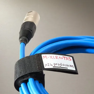 Rip-Tie - H-21-WO - One Inch Wide Original CableWrap with Write-On Pull Tab 1" x 21