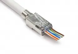 Platinum Tools - 202036WHJ - EZ-RJ45 Cat6 Strain Reliefs - White 100/Jar