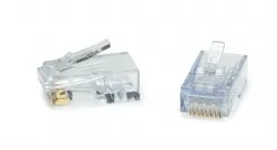Platinum Tools - 202050J - ezEX44 Cat6 Shielded RJ45 Internal Ground Connector, 50/Jar.
