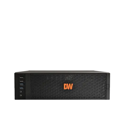 Digital Watchdog - DW-BJAiHDX7140T - Blackjack AI DX7, Windows OS on SSD, Hosting DW Ai Software Deep Learning, 4 DW Spectrum recording licenses and 4 Ai Server licenses pre-installed, 10 analytic streams, 480Mbps throughput, Intel i7, 16GB RAM, 40TB
