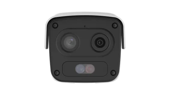 UNV - TIC2A32SA-F3-4F4AC-I1 - 4MP Dual Dual-spectrum Thermal Network Bullet Camera Thermal, 3.2mm
