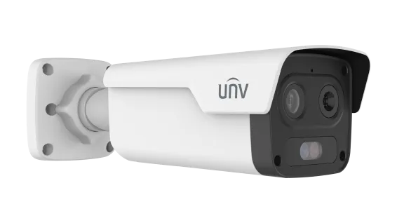 UNV - TIC2A32SA-F3-4F4AC-I1 - 4MP Dual Dual-spectrum Thermal Network Bullet Camera Thermal, 3.2mm